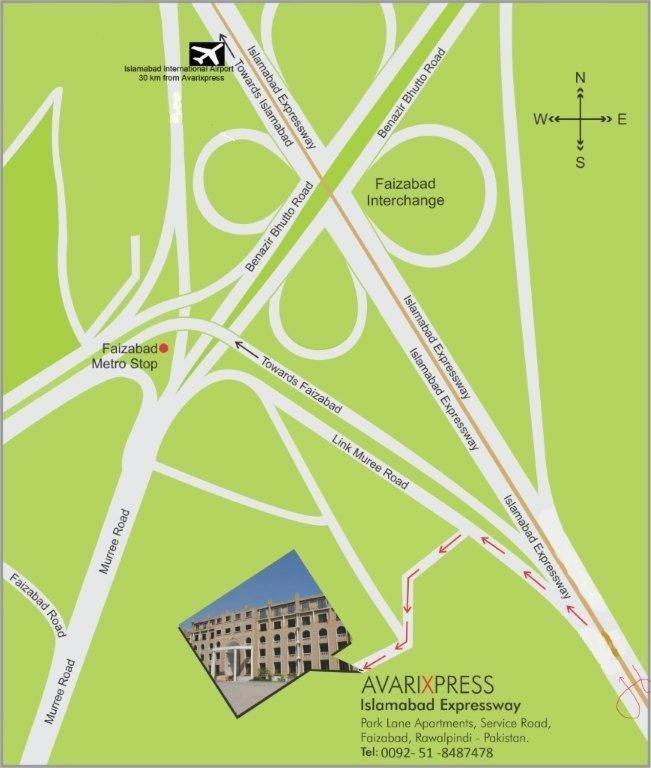 Avari Xpress, Islamabad 拉瓦尔品第 外观 照片